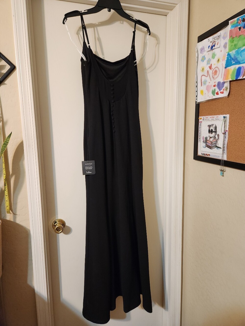 Lulus Elegant Black Evening Gown - Picture 9 of 12